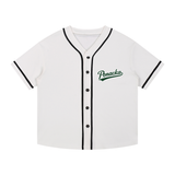 Contrast Piped Button-Up Jersey